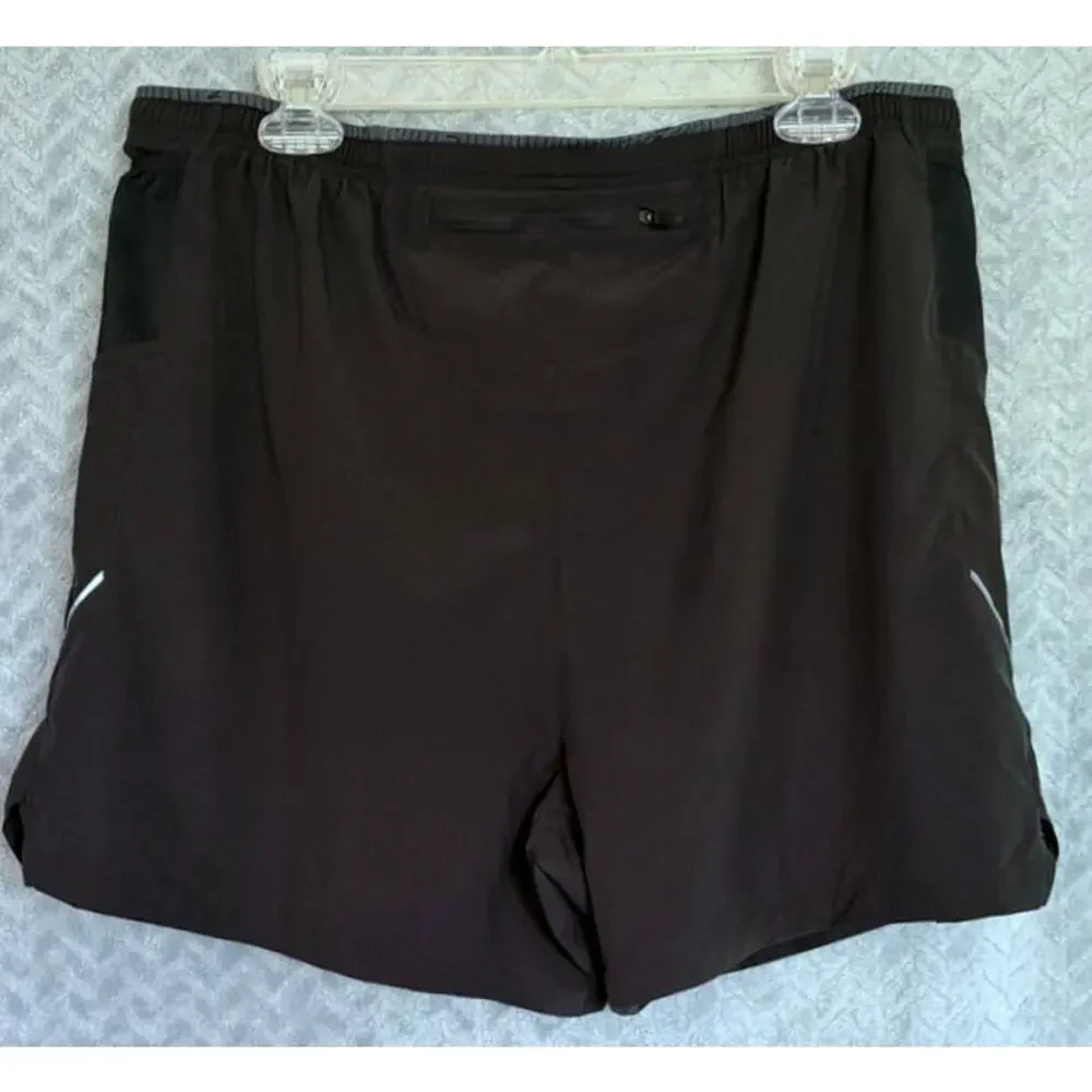 Brooks Speed DryLayer Shorts Sze XL Black Running Active Breathable Lightweight